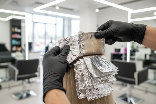foiled hair